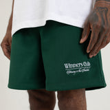 Winners Club Mesh Shorts: Green