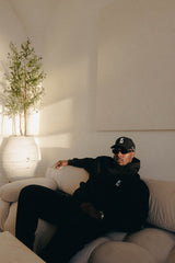 KW Staple Logo Hat: Black