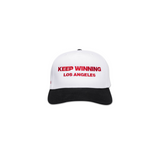 Classic Logo Cap: Red & White