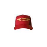 Classic Logo Cap: Red & Yellow
