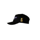 Classic Logo Cap: Black, Yellow, & Purple