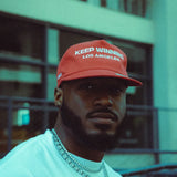 RED DAD CAP
