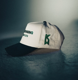 Classic Logo Cap: Ream & Forest Green